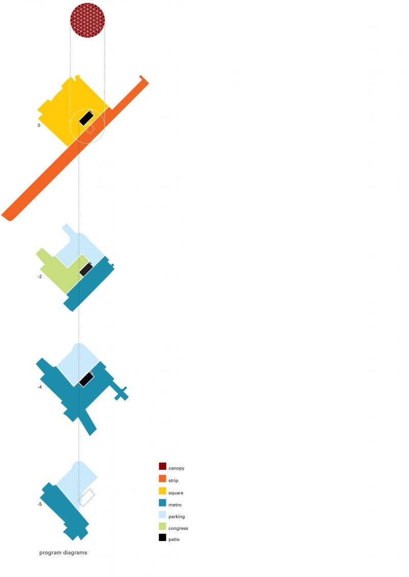 080 Place Rogier Brussels Diagram Programme