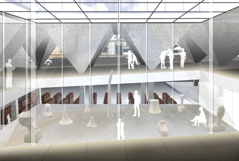 089 Bezalel Academy Of Art And Design Jerusalem Interior 02