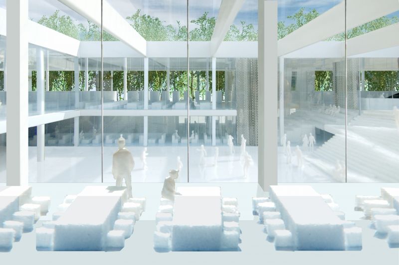 077 University Library Marne La Vallee Collage 02