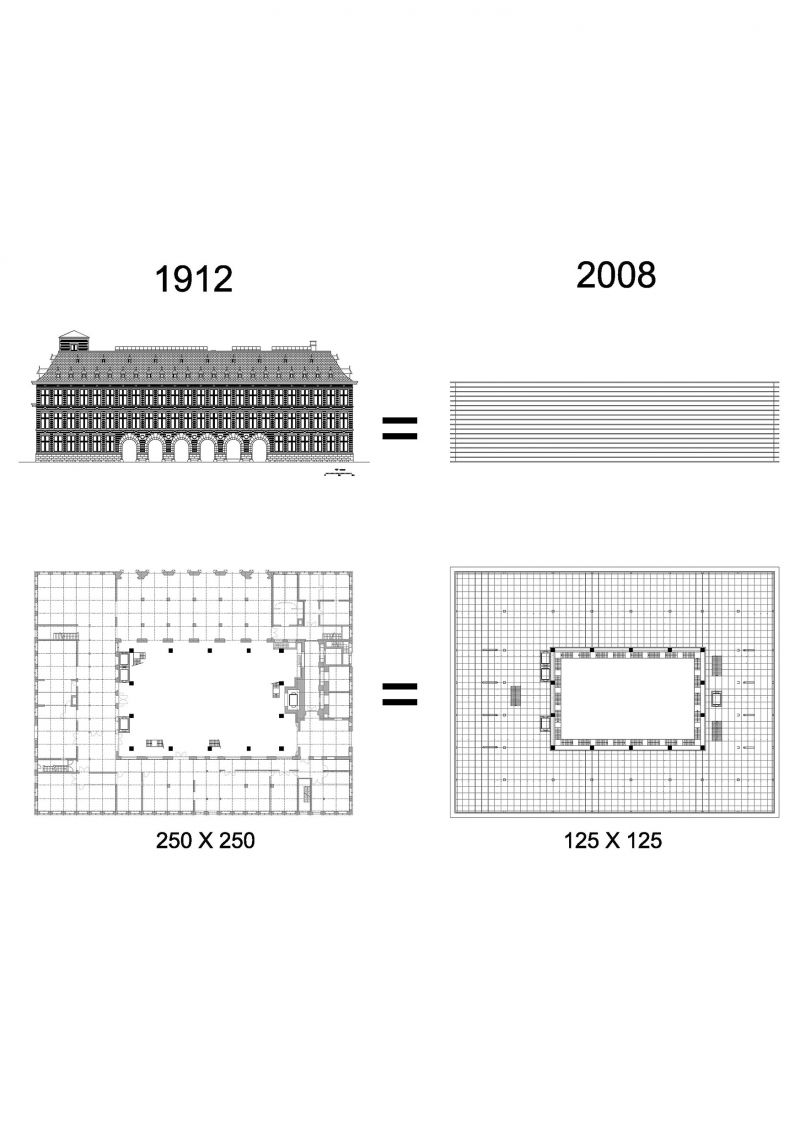 111 New Port House Antwerp Diagram Old New