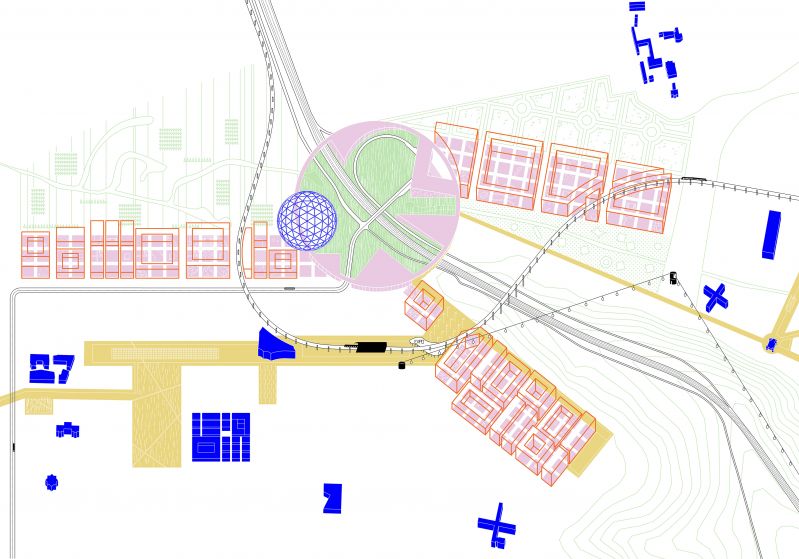 130 Paris Saclay Masterplan Serigraphie Cxdga