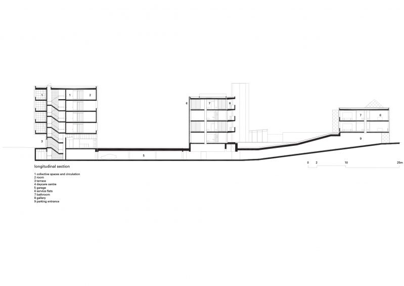 143 Gza Groundfloor Long Section 01