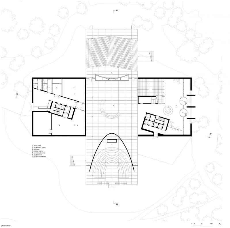 146 Province Headquarters Antwerp Niveau0 Legenda Eng