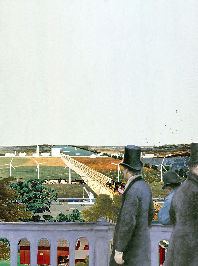 181 Metropolitaankunstlandschap Collage Mozaiek