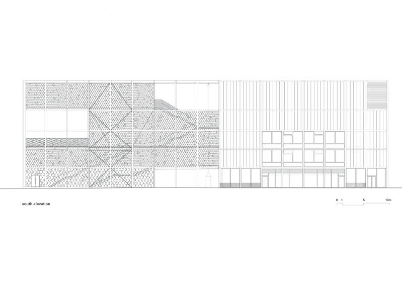 195 Melopee Multi Functional Schoolbuilding Ghent Elevation South Eng