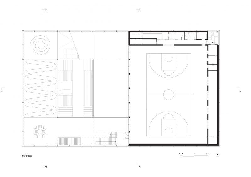 195 Melopee Multi Functional Schoolbuilding Ghent Floor 3 Legenda Eng