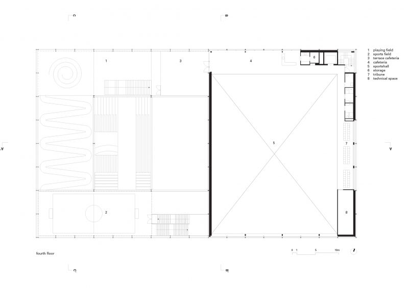 195 Melopee Multi Functional Schoolbuilding Ghent Floor 4 Legenda Eng