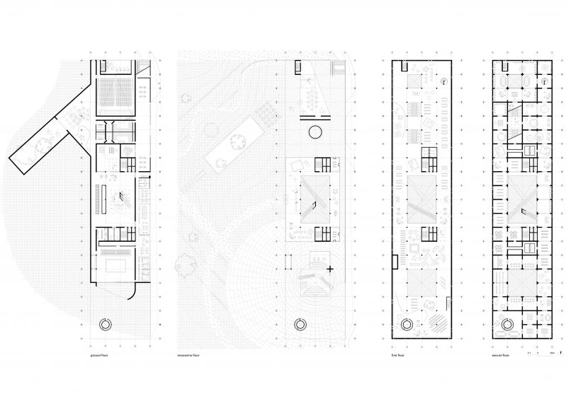 157 Central Library Helsinki Plans 01