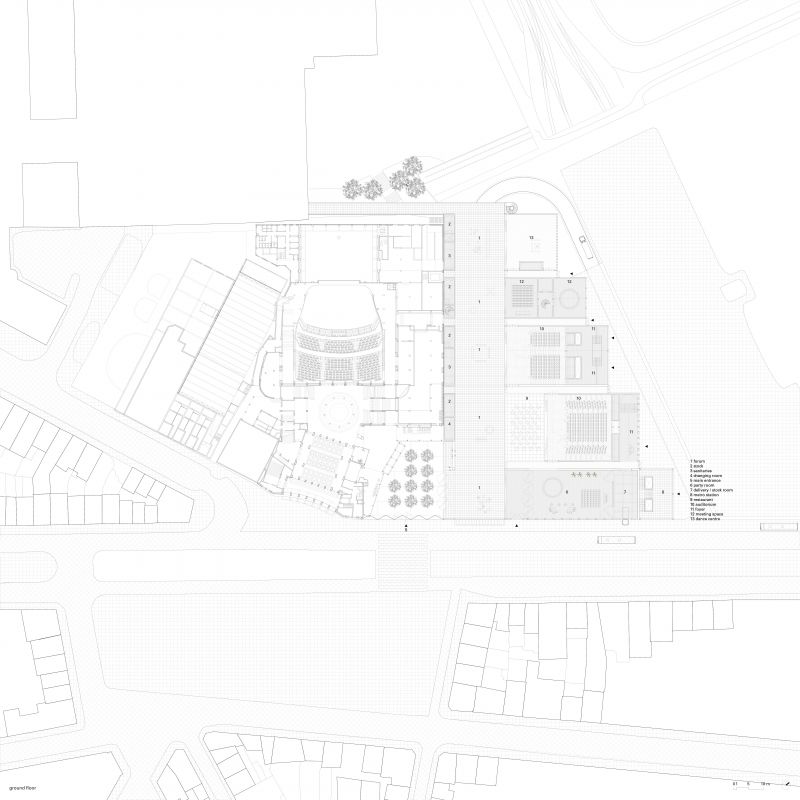 205 Charleroi Congress Ground Floor Plan