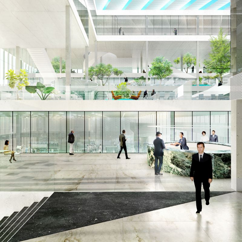 240 Cargill Collage Interior Entrance