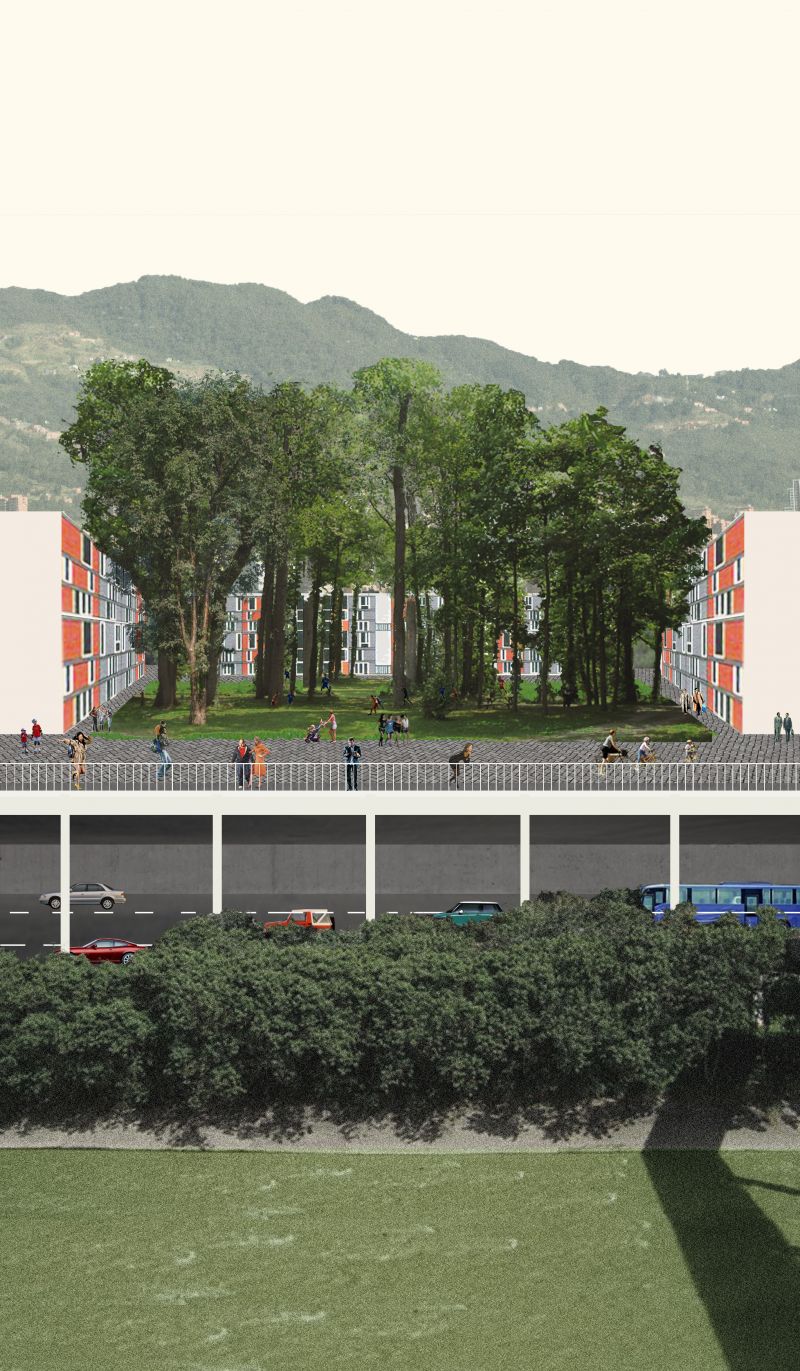 178 Rio Medellin Collage Block