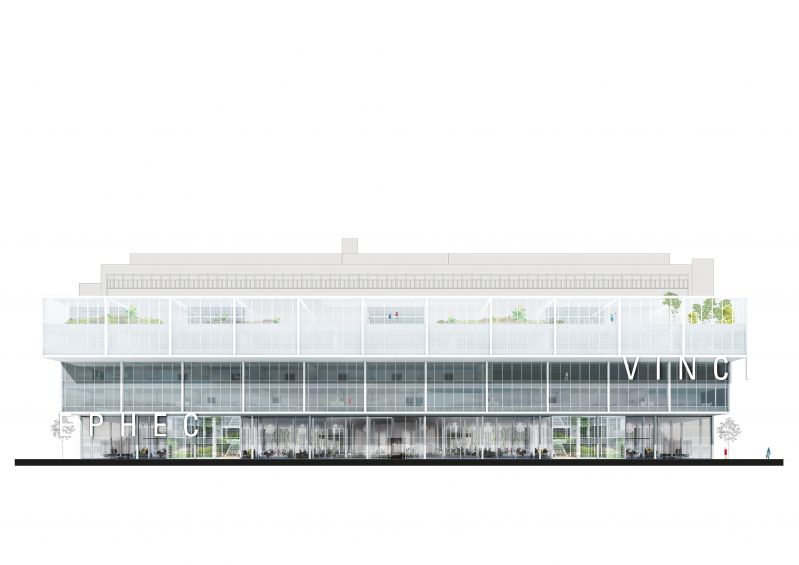 247 Hel Vinci Brussels Facade Est