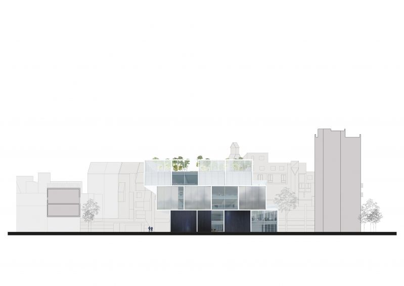 247 Hel Vinci Brussels Facade Nord