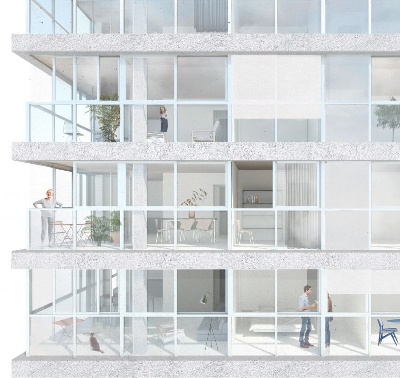 276 Van Overbeke Brussels Facade