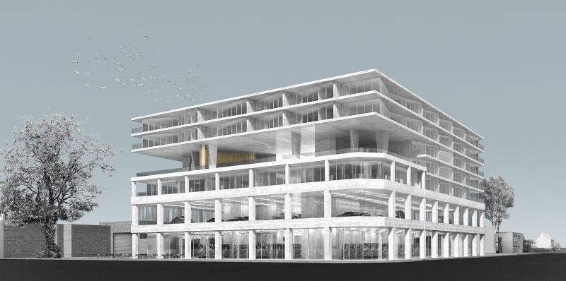 203 Ginder Ale Merchtem Exterior View Bw