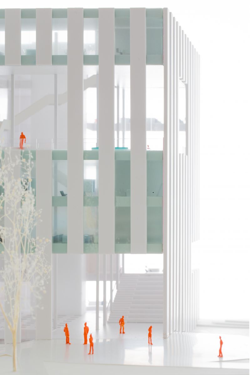 210 Learning Centre Brussels Model Cxdga Matthias Van Rossen 04