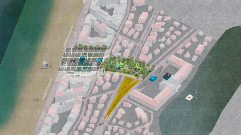 327 Casino Knokke Axonometry