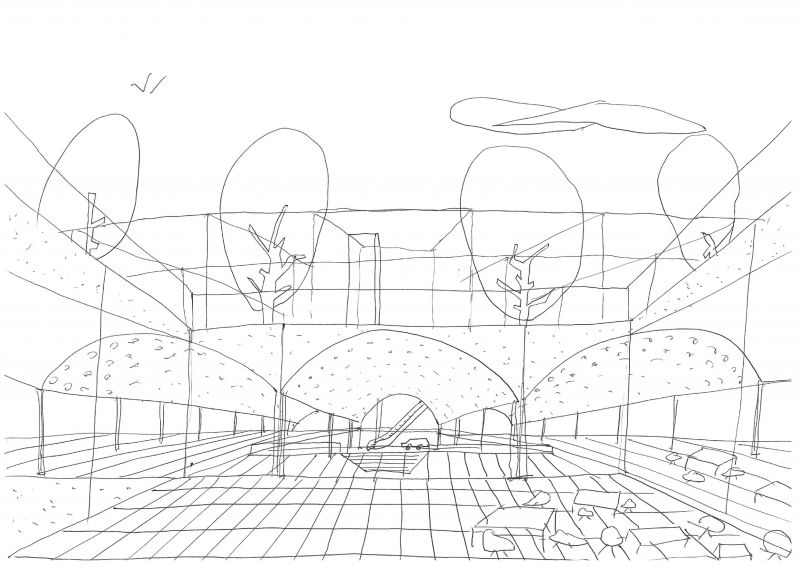 327 Casino Knokke Sketch