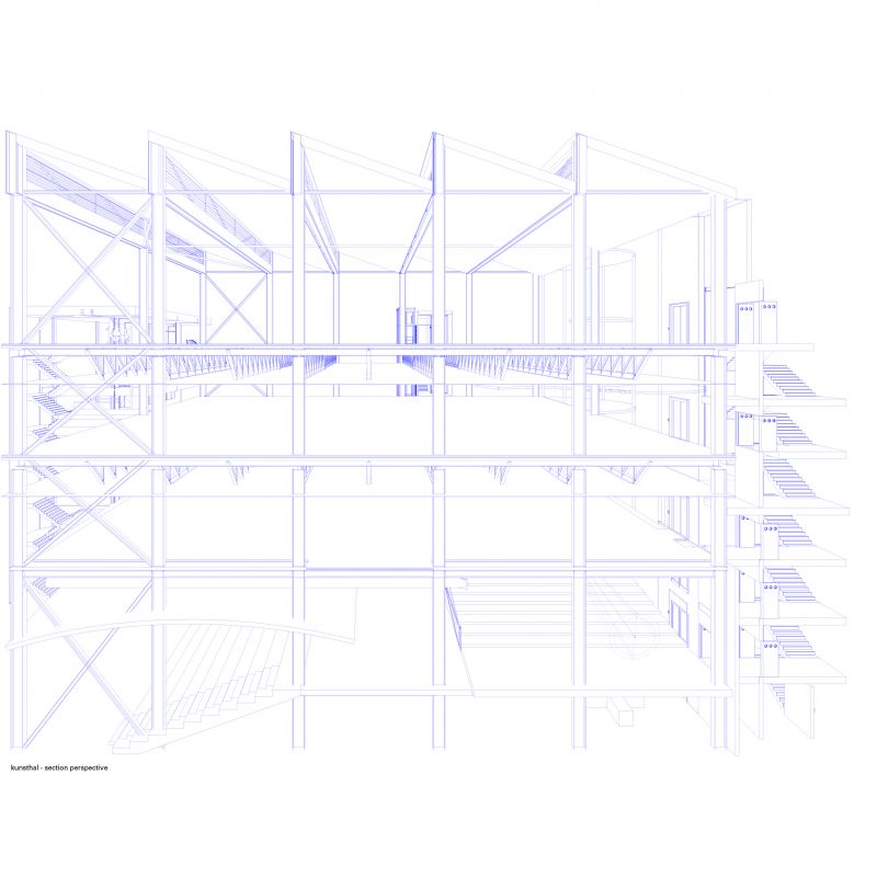 339 Smak Kunsthal Section Perspective 01