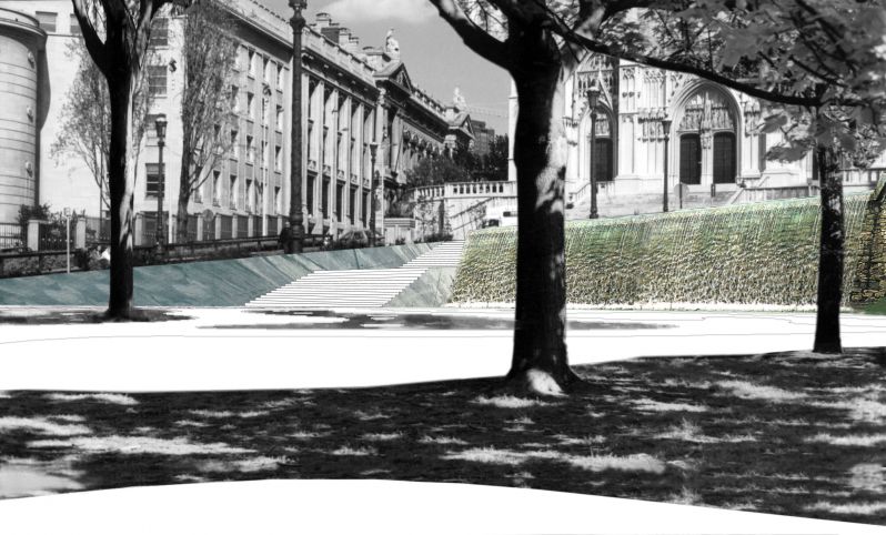 011 Europa Crossing Brussels Collage Square Cathedral