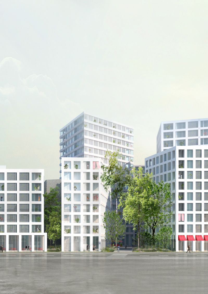 232 De Brouckere Brussels Collage Zoom