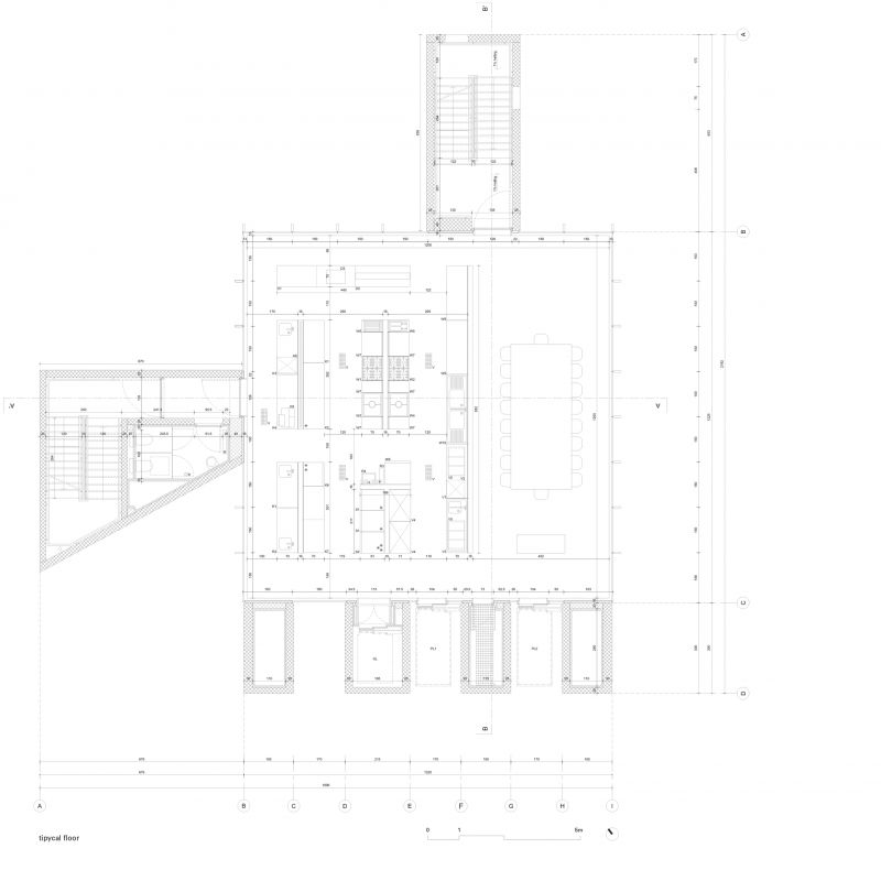 042 Kitchen Tower Brussels Detail Plan