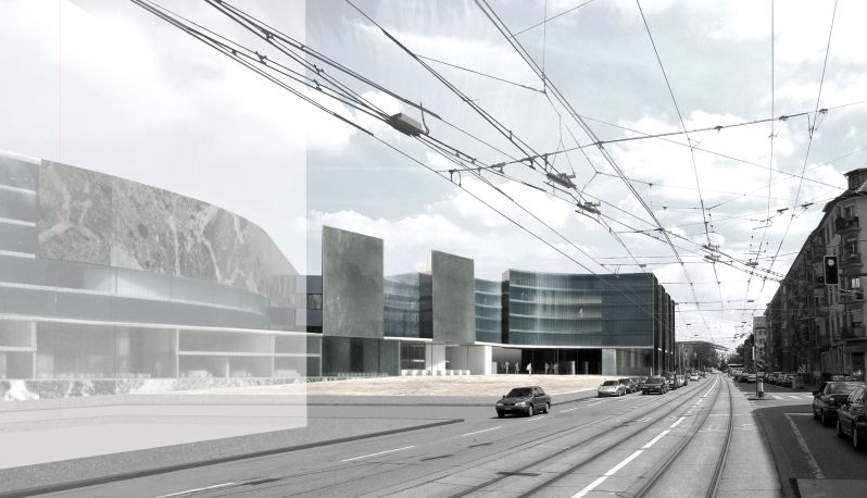 065 Police Station Zurich Collage Square