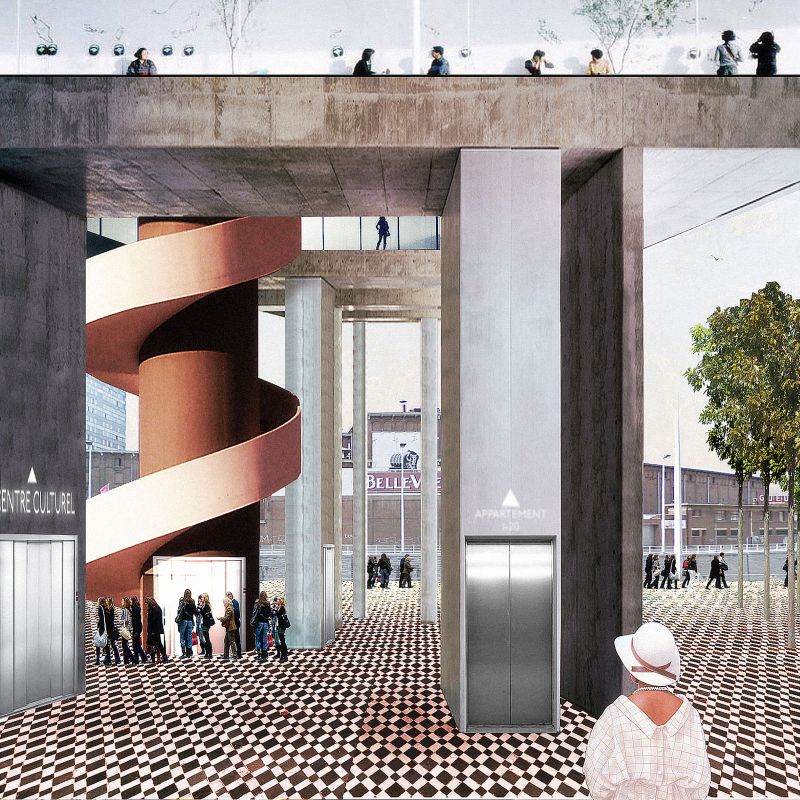 164 Porte Ninove Brussels Collage 03