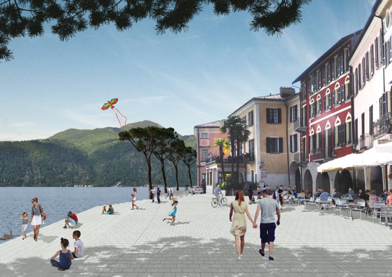 259 Morcote Switzerland Collage Square