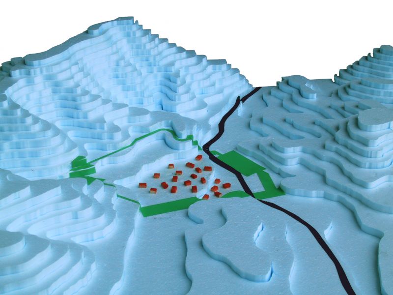 037 Hypercatalunia 15 A Ring Of Public Space Around The Village Mountains