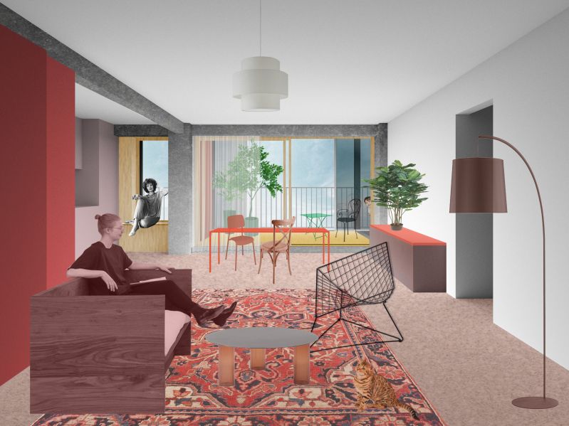 336 Brigitinnes Collage Living Room Cxdga