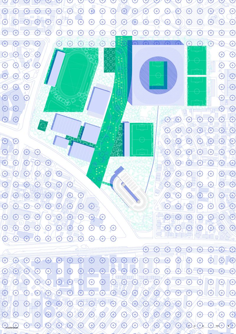 366 Hr Stadium Zagreb Masterplan