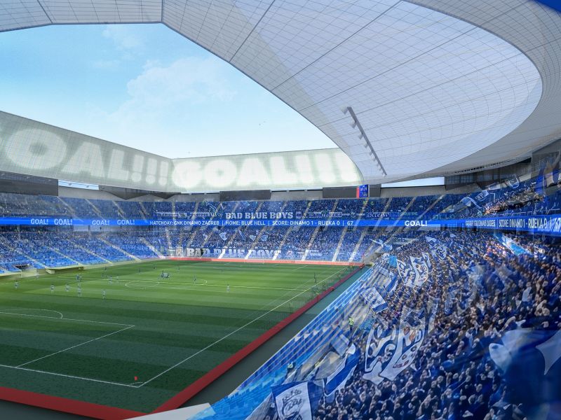 366 Stadium Zagreb Stands Cxdga