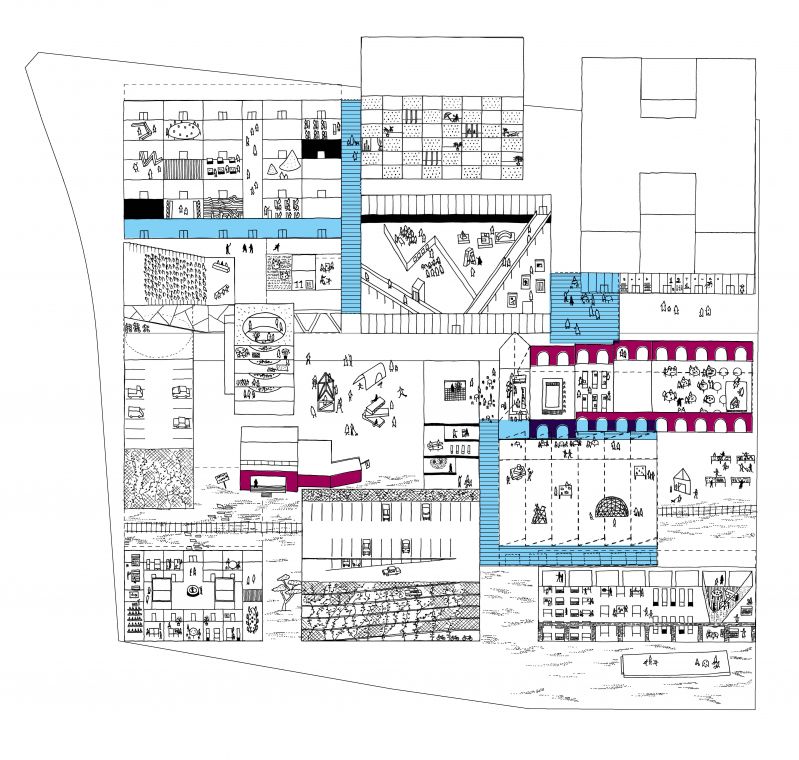 212 New Arch Dk Masterplan Sketch