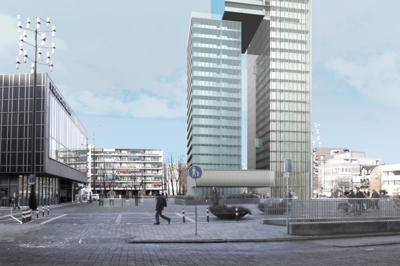 044 Tower Heerlen Collage Theatre