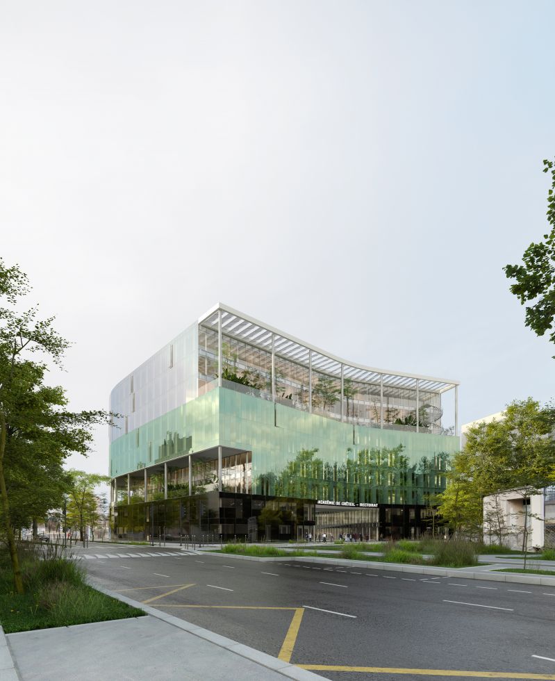 270 X24 Rectorat De Creteil Creteil Rue De Lechat Cartefactorylab 00