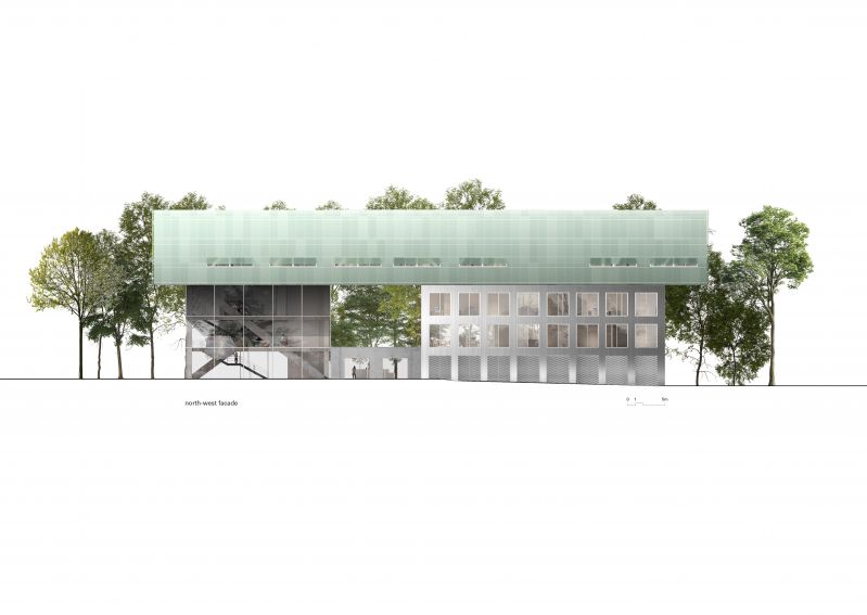 303 Cergy Art School Fr Nw Facade