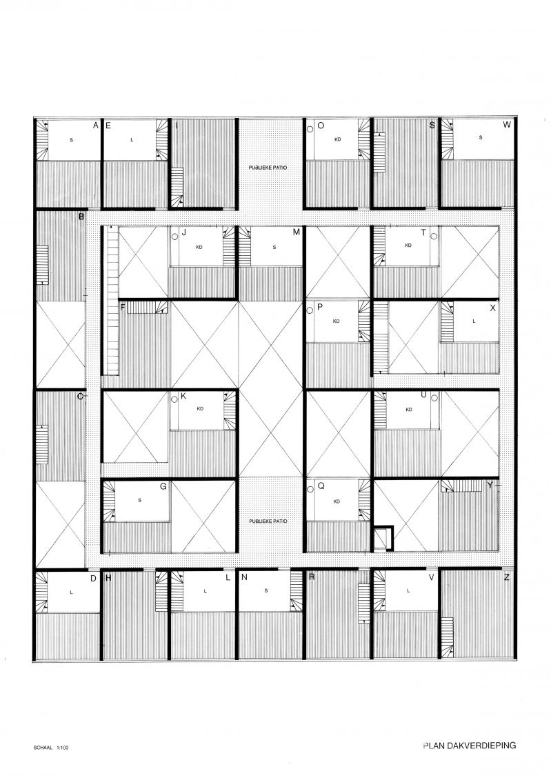004 Borneo Amsterdam Roof Bw