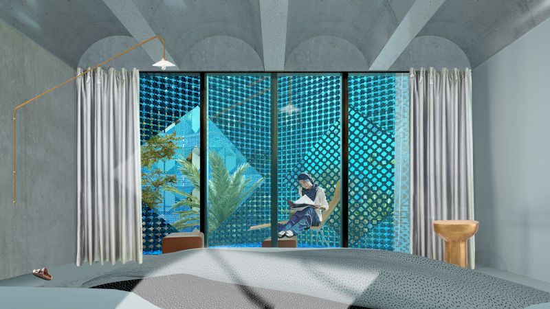 353 Om Muscat Room Courtyard