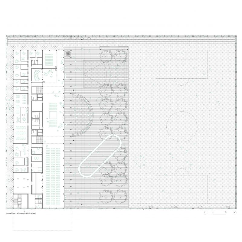 312 Schulcampus Ingolstadt Ground Floor Plans 01