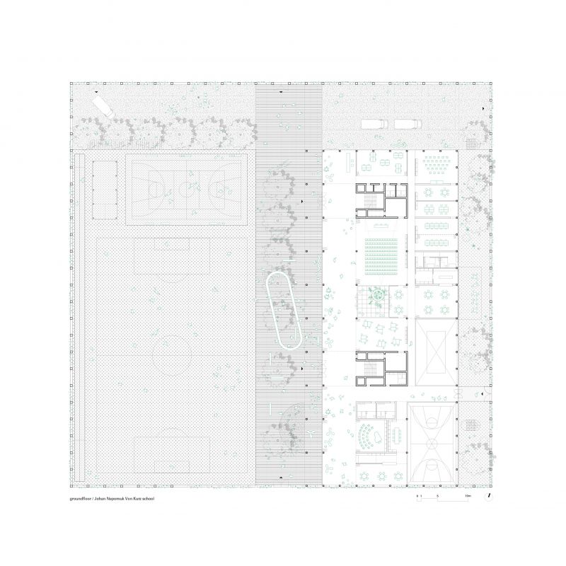 312 Schulcampus Ingolstadt Ground Floor Plans 02
