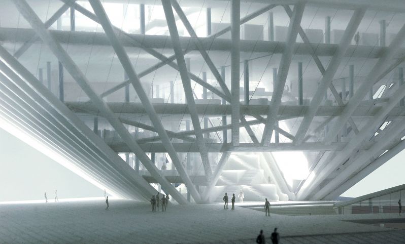 059 3 Epfl Lausanne Entrance View