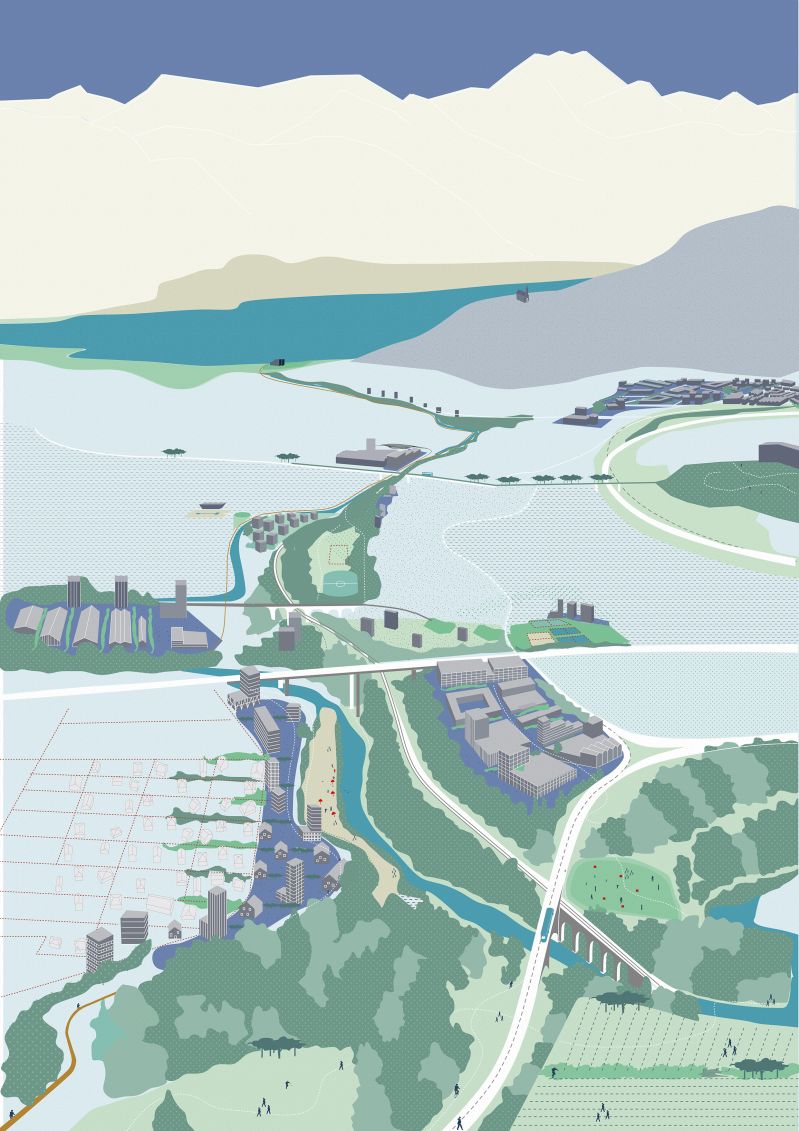 302 Urban Study Annecy Fr Magnet 03