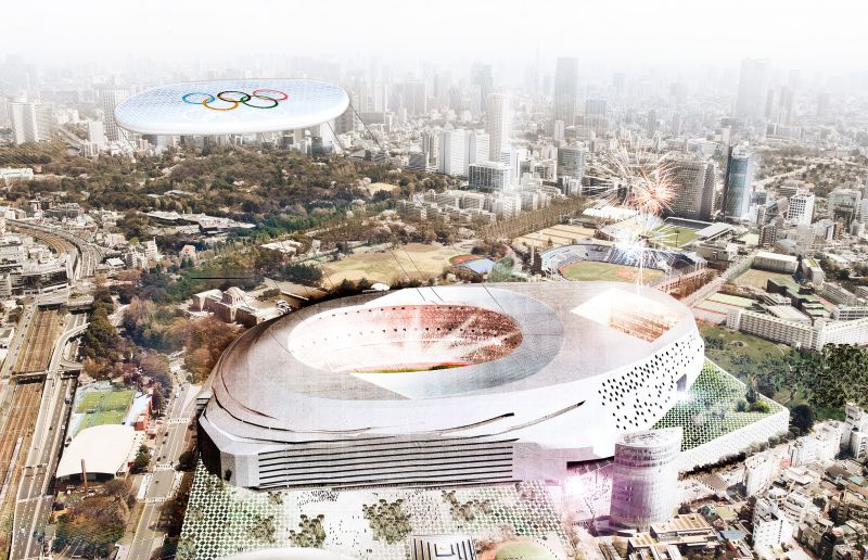 163 National Stadium Tokyo Collage 05