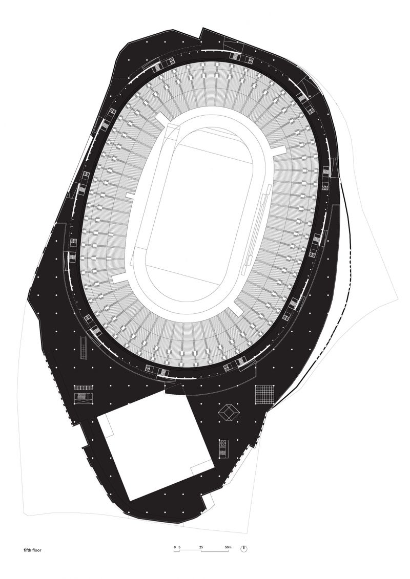 163 National Stadium Tokyo Plan 05