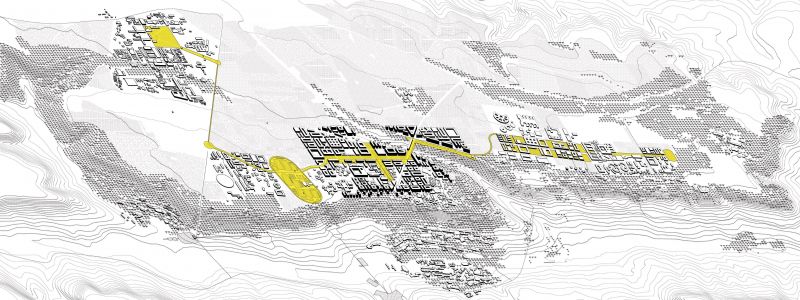 130 Paris Saclay Masterplan Axonometry